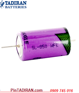 Tadiran SL-850; Pin nuôi nguồn PLC Tadiran SL-850 lithium 3.6v 1/2AA 1200mAh _Made in Israel